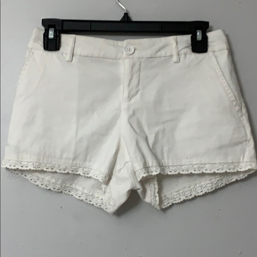 white shorts